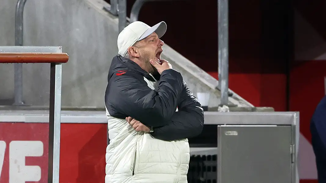 Lukas Kwasniok am Mittwoch gegen den FC Bayern. (Foto: Bucco)