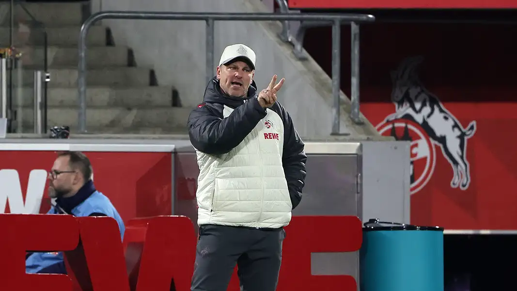 Lukas Kwasniok steht mit dem 1. FC Köln vor herausfordernden Wochen. (Foto: Bucco)