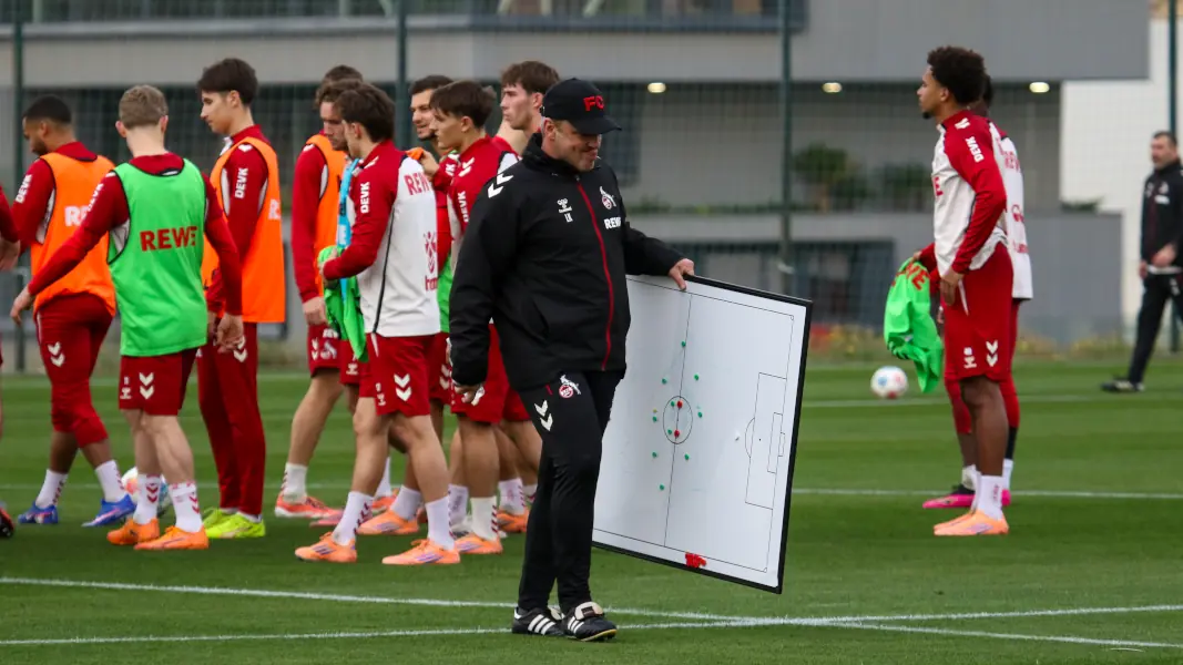 Lukas Kwasniok im Trainingslager in La Nucia. (Foto: GEISSBLOG)