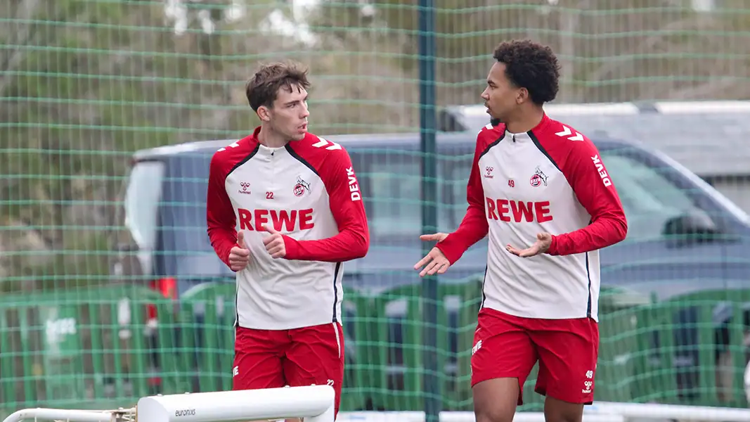 Bernie Lennemann und Youssoupha Niang. (Foto: GEISSBLOG)