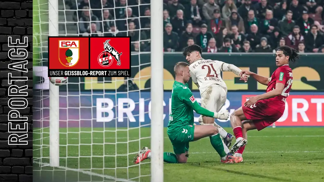 Zurück im Abstiegskampf! Schwacher FC verliert in Augsburg