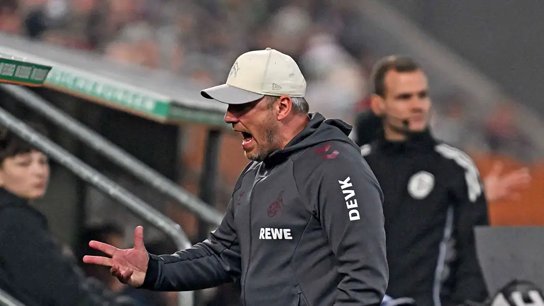 Lukas Kwasniok gegen den FC Augsburg. (Foto: IMAGO / MIS)