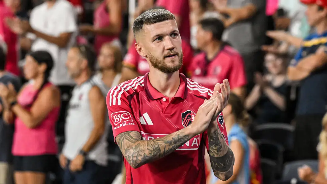 Marcel Hartel im Trikot von St. Louis City