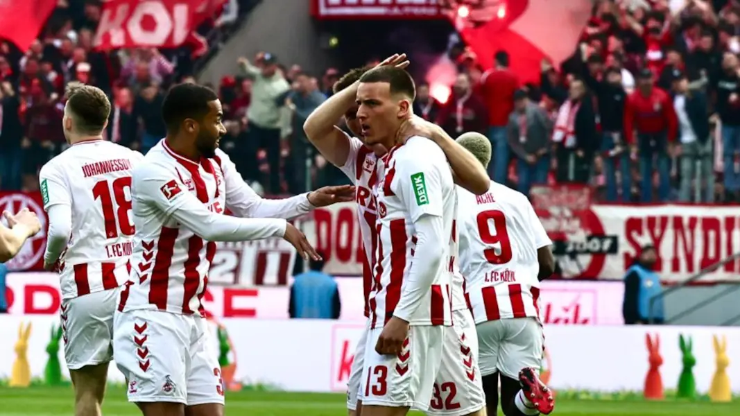 Said El Mala traf für den 1. FC Köln im Derby gegen Gladbach. (Foto: Bucco)