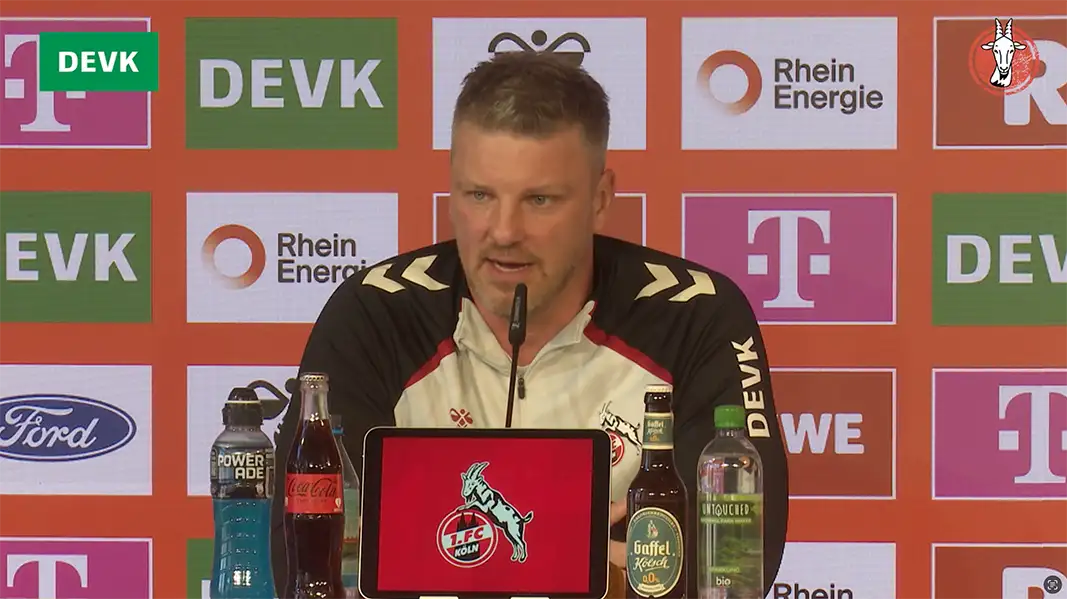 Kwasniok wegen El Mala emotional – FC-Pressesprecherin zuckt zusammen
