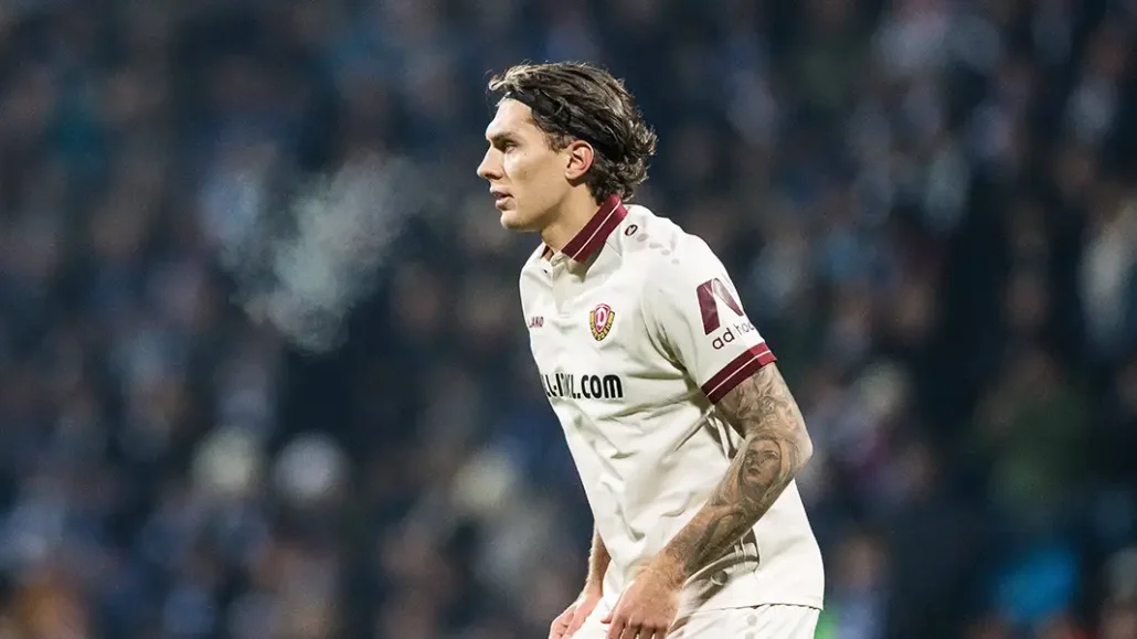 Julian Pauli ist an Dynamo Dresden ausgeliehen. (Foto: IMAGO / Beautiful Sports)