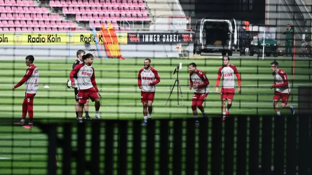 Die FC-Profis beim Abschlusstraining. (Foto: Bucco)
