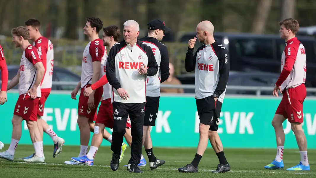 Das erste Training des neuen FC-Gespanns in Bildern