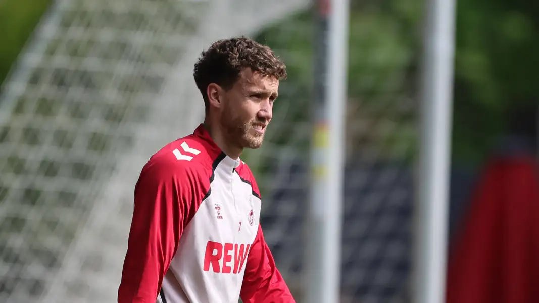 Luca Waldschmidt beim Training des 1. FC Köln.