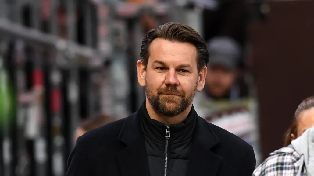 FC-Geschäftsführer Thomas Kessler am Freitagabend am Millerntor. (Foto: IMAGO / DeFodi Images)