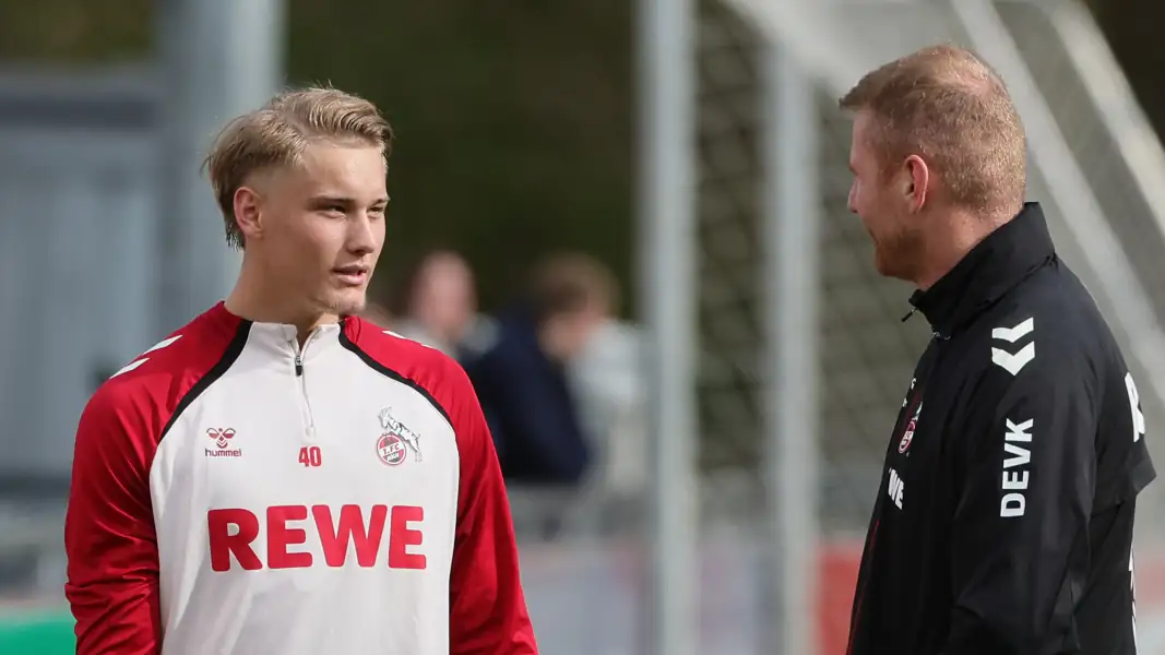 Fynn Schenten trifft mit der U21 am Samstag auf Fortuna Düsseldorf. (Foto: Bucco)