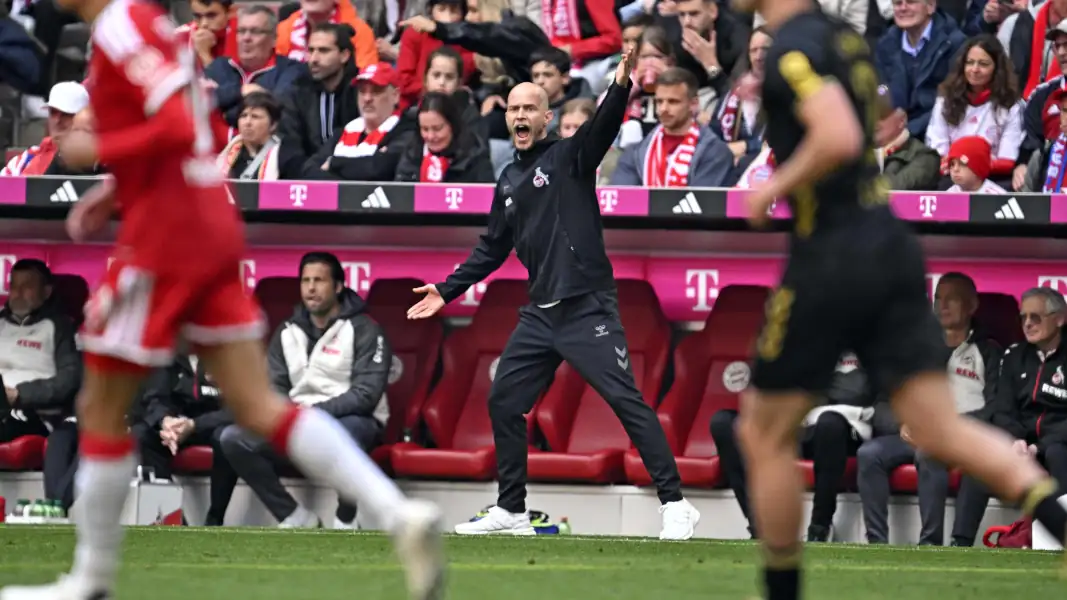 René Wagner an der Seitenlinie in München. (Foto: IMAGO / MIS)