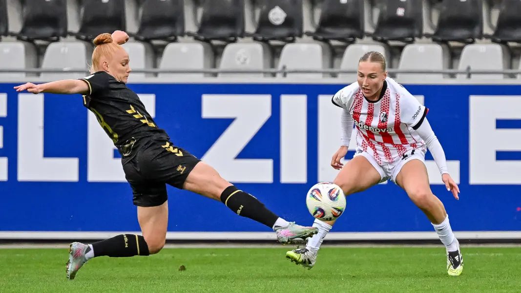 Bald Teamkolleginnen: Laura Vogt im Duell mit Neuzugang Sophie Nachtigall. (Foto: IMAGO / Eibner)