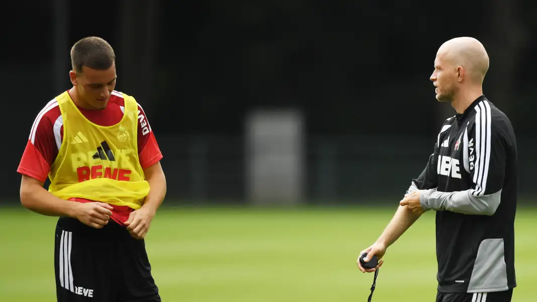 FC-Star Said El Mala und René Wagner.