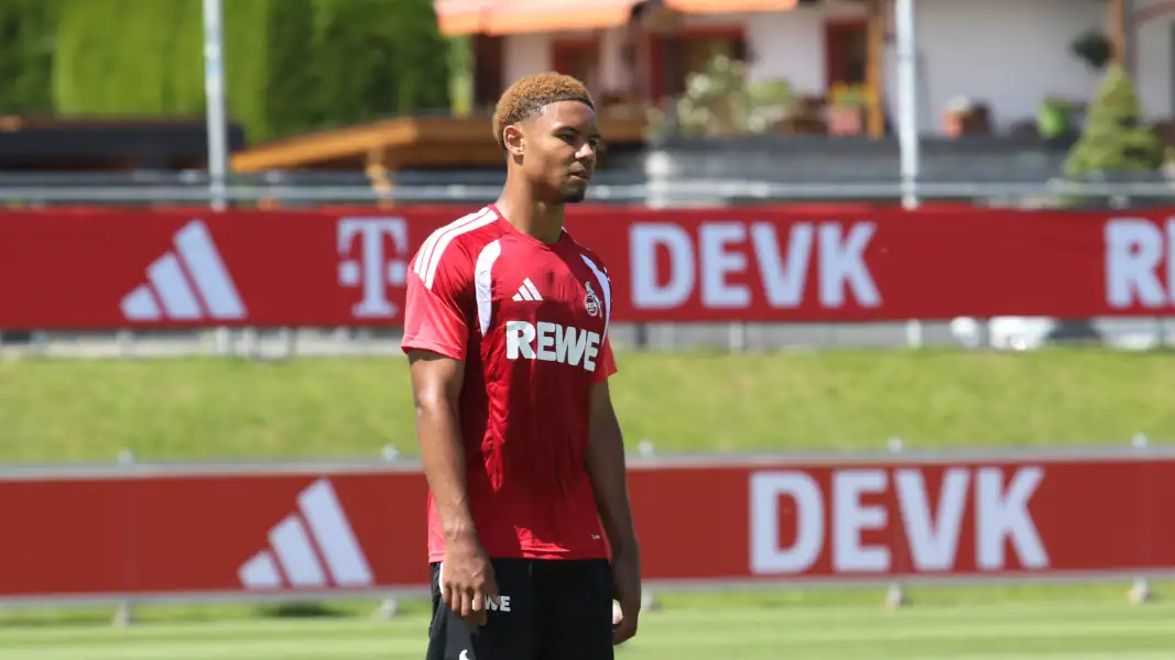 Maik Afri Akumu im FC-Trainingslager. (Foto: GEISSBLOG)