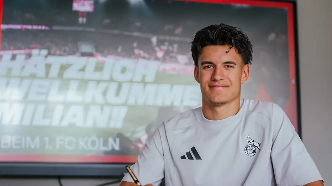 Bei Milian Eggers hat der 1. FC Köln andere namhafte Clubs ausgestochen. (Foto: 1. FC Köln)