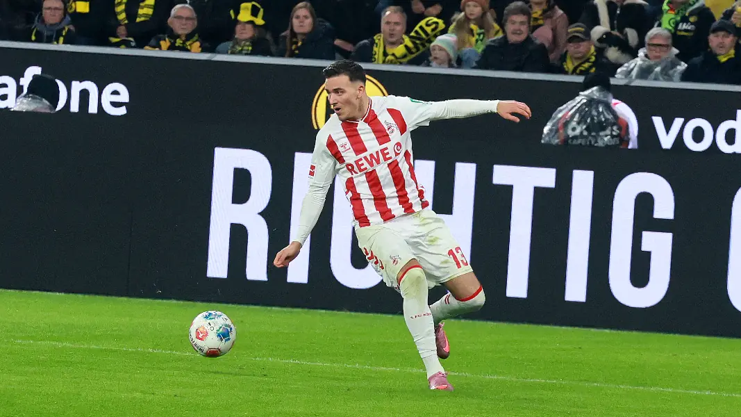 Said El Mala mit dem 1. FC Köln zu Gast beim BVB. (Foto: Bucco)