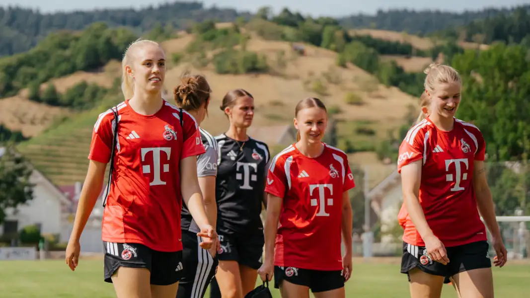 Trainingsauftakt der Frauen des 1.FC Köln in Lautenbach. (Foto: 1. FC Köln)