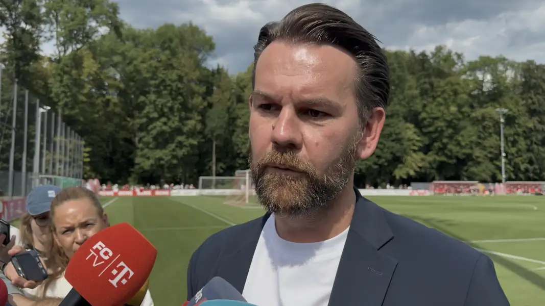Thomas Kessler am Montag nach dem Auftakttraining. (Foto: GEISSBLOG)