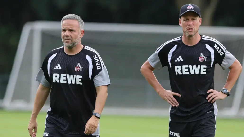 Die neuen Co-Trainer: Evangelos Sbonias (l.) und Kevin McKenna. (Foto: Bucco)