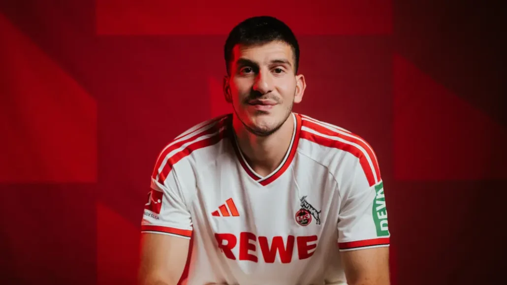 Luka Lochoshvili hat beim 1. FC Köln bis 2029 unterschrieben. (Foto: 1. FC Köln)