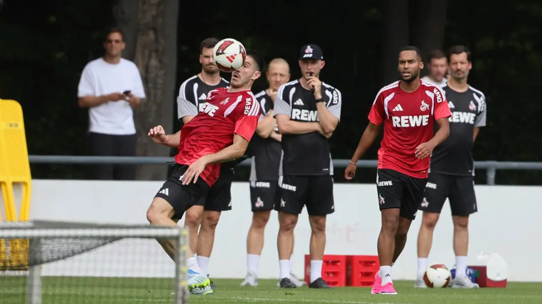 Linton Maina (r.) ist mittlerweile einer der dienstältesten FC-Profis. (Foto: Bucco)