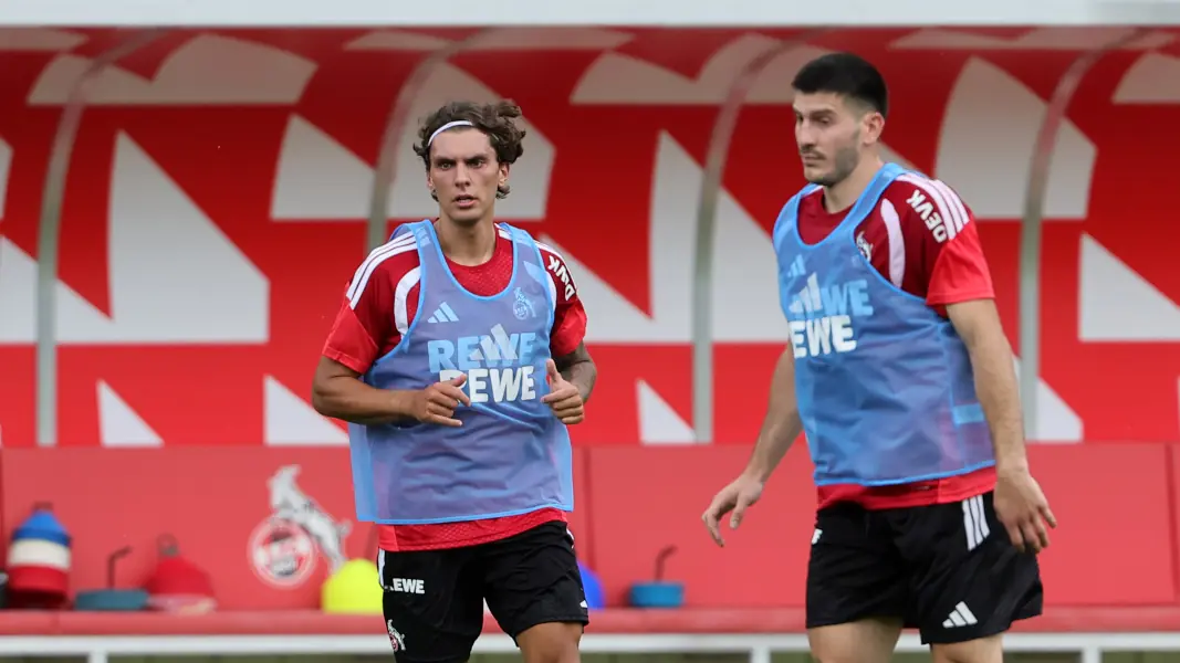 Rückkehrer und Neuzugang: Julian Pauli und Luka Lochoshvili kämpfen um die Plätze in der Innenverteidigung. (Foto: Bucco)