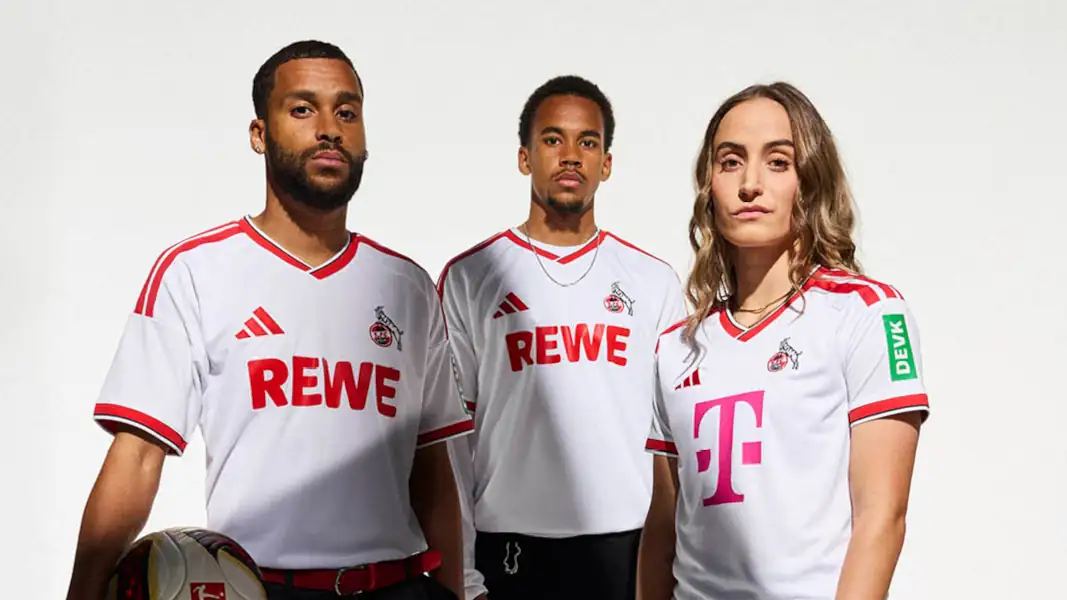 Das neue Heimtrikot des 1. FC Köln von adidas. (Foto: 1. FC Köln)