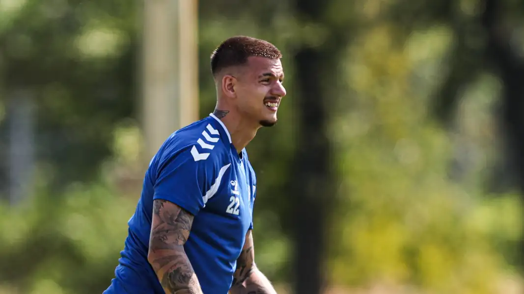 Mateusz Zukowski bleibt beim 1. FC Magdeburg. (Foto: IMAGO / Christian Schroedter)