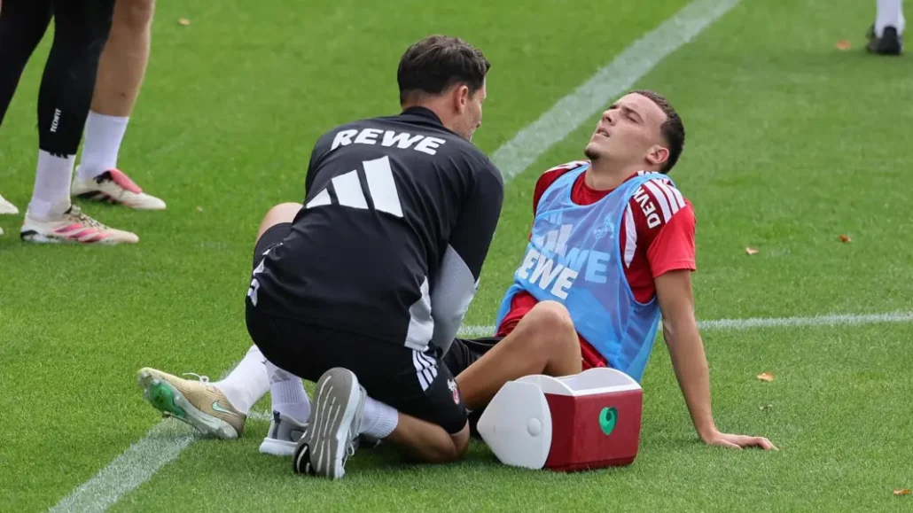 Behandlungspause für Said El Mala. (Foto: Bucco)