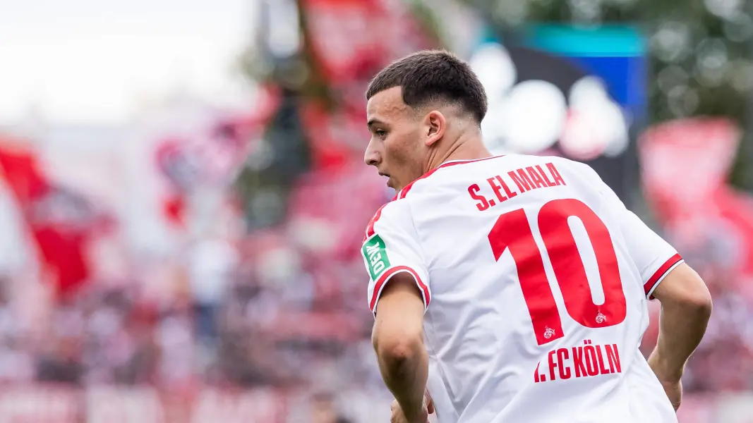 Sein erstes Spiel mit der 10 auf dem Rücken: Said El Mala in Würzburg. (Foto: IMAGO / Beautiful Sports International)