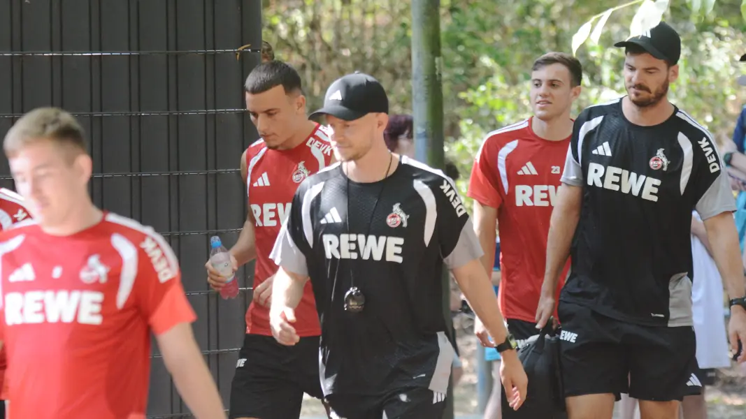Said El Mala am Freitag auf dem Weg zum FC-Training. (Foto: GEISSBLOG)