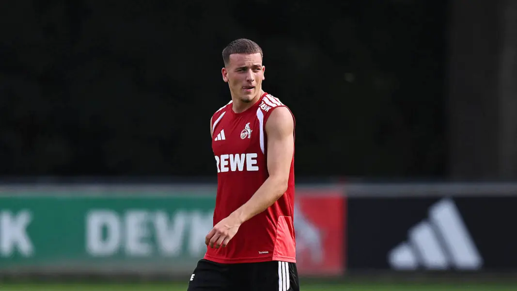 Said El Mala beim Training am Geißbockheim. (Foto: IMAGO / Jan Huebner)