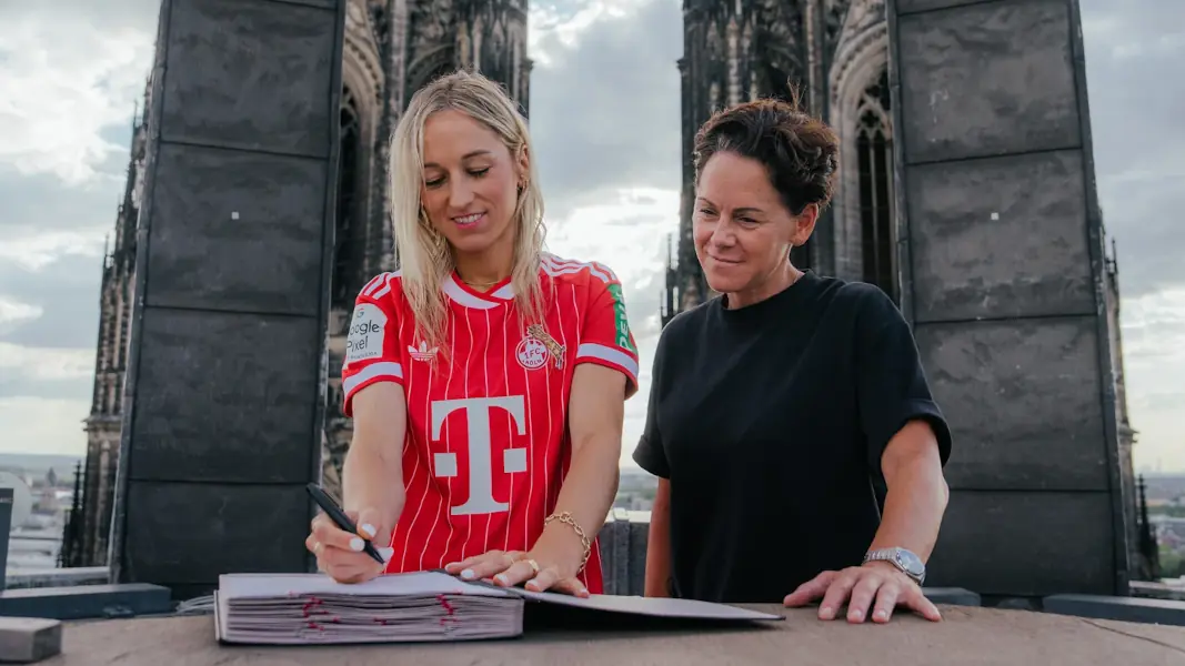 Besonderer Transfer für den 1. FC Köln: Kathrin Hendrich hat unterschrieben. (Foto: 1. FC Köln)