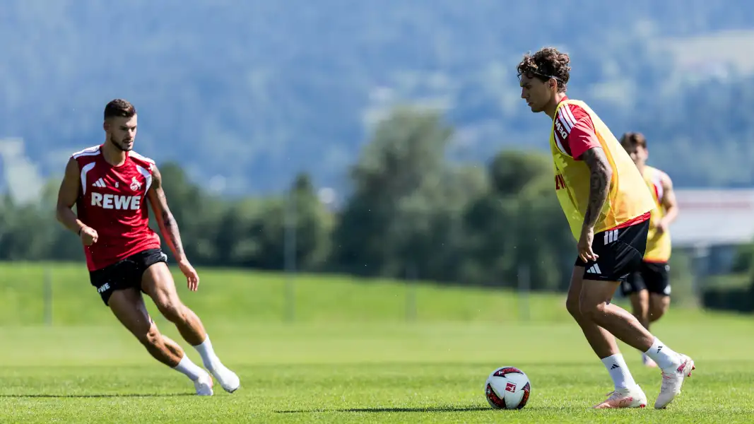 Tom Krauß und Julian Pauli im Trainingslager. (Foto: IMAGO / Beautiful Sports International)