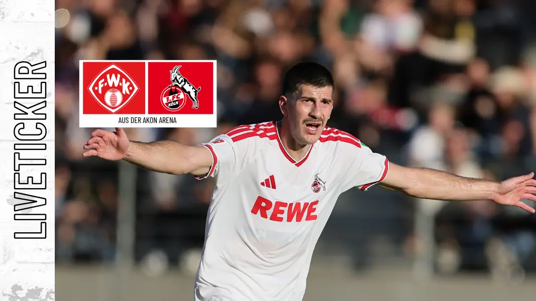 Luka Lochoshvili und der 1. FC Köln sind im DFB-Pokal in Würzburg zu Gast. (Foto: Bucco)