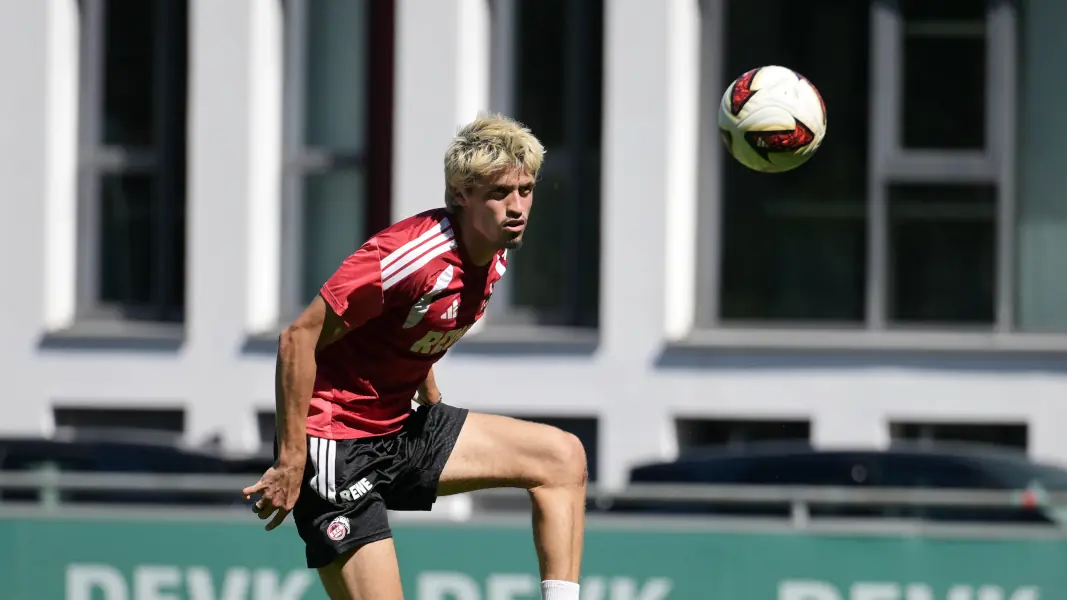 Gil Neves im Profi-Training des 1. FC Köln. (Foto: IMAGO / Jan Huebner)