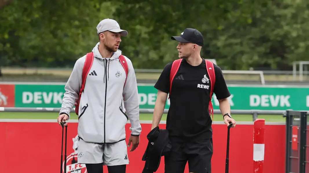 Kapitän Marvin Schwäbe und Cheftrainer René Wagner. (Foto: Bucco)