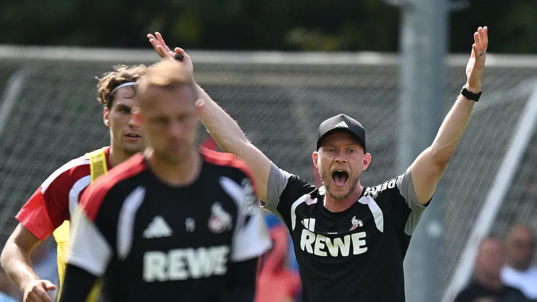 René Wagner beim Training am Donnerstag. (Foto: IMAGO / Jan Huebner)
