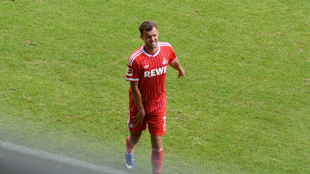 Luca Waldschmidt ging mit Schmerzen vom Feld. (Foto: GEISSBLOG)