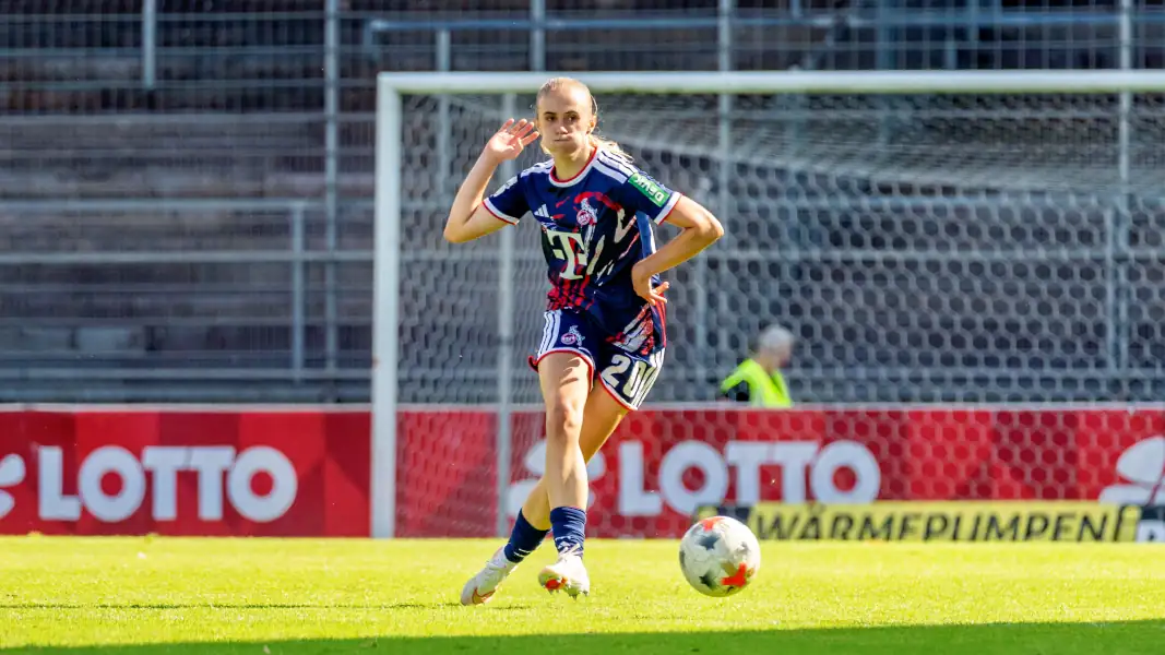 Carolin Elsen bei ihrem Debüt. (Foto: IMAGO / Eibner)