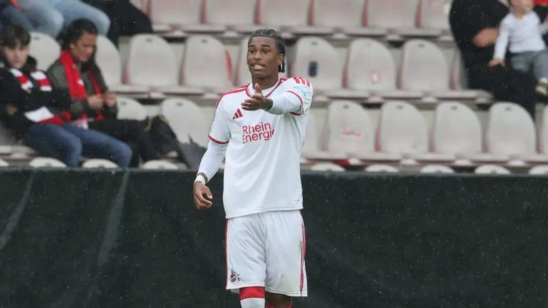 Reigan Heskey sammelte am Sonntag bei der U21 des 1. FC Köln Spielpraxis. (Foto: Bucco)