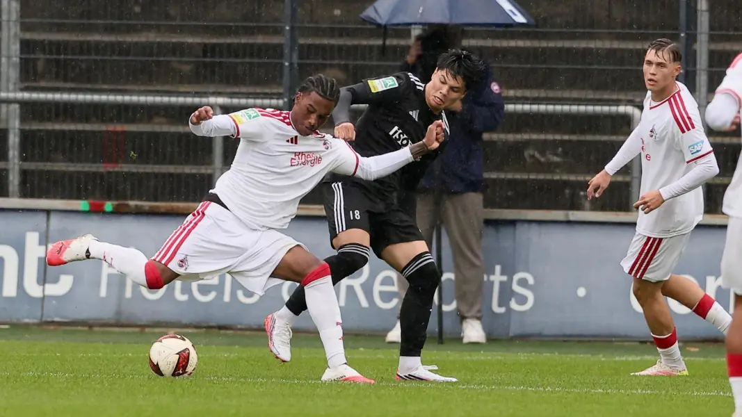 Reigan Heskey im Einsatz für die U21 des 1. FC Köln. (Foto: Bucco)