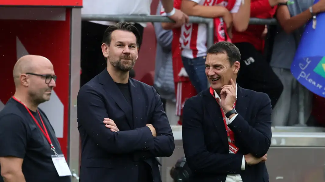 Sportchef Thomas Kessler und Vizepräsident Ulf Sobek. (Foto: Bucco)