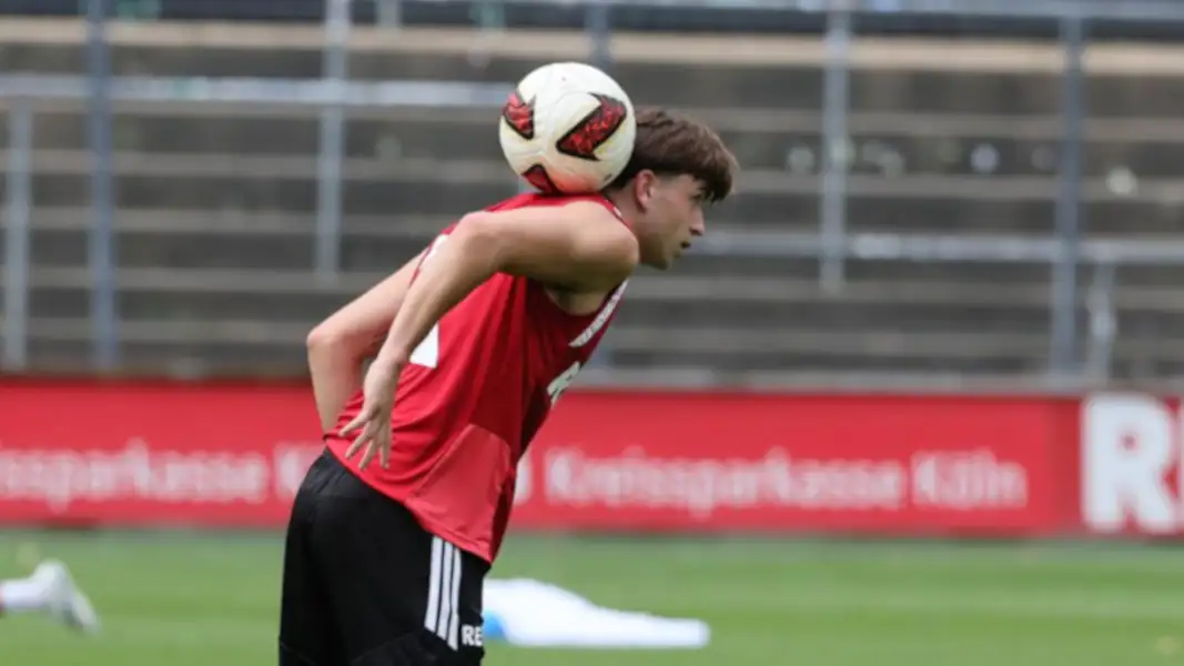 Mikey Moore beim FC-Training. (Foto: Bucco)