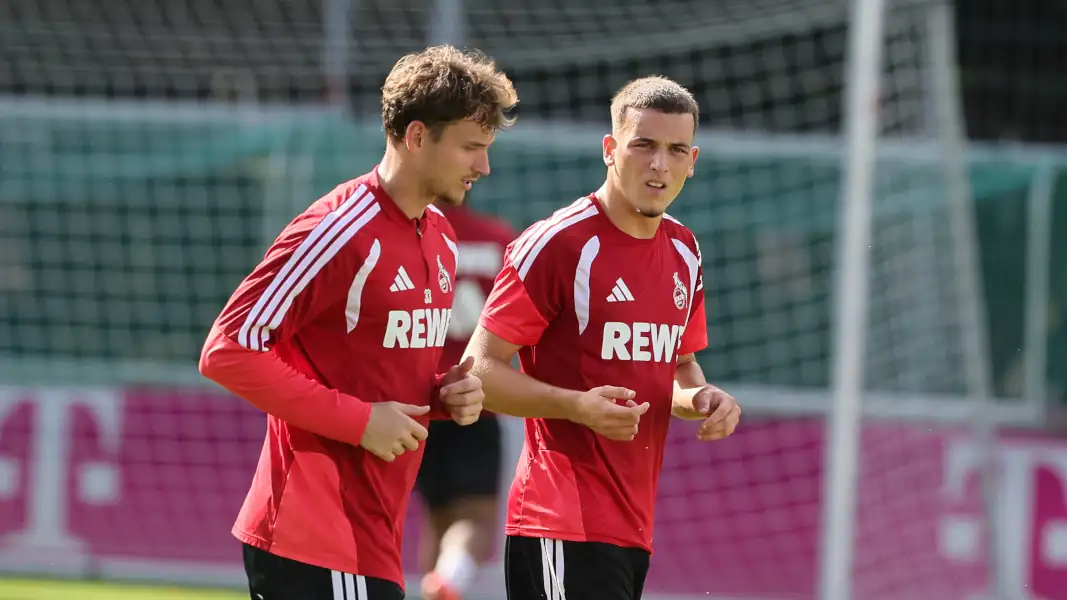 Said El Mala (re.) ist wieder im Training. (Foto: Bucco)