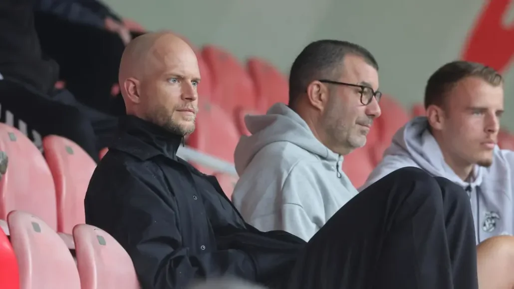 René Wagner saß im Franz-Kremer-Stadion auf der Tribüne. (Foto: Bucco)
