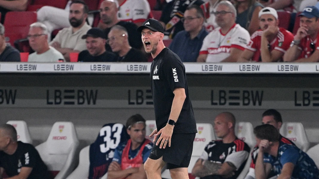 Trainer René Wagner muss seinen Plan während der Spiele des 1. FC Köln oft revidieren. (Foto: IMAGO / Ulmer/Teamfoto)