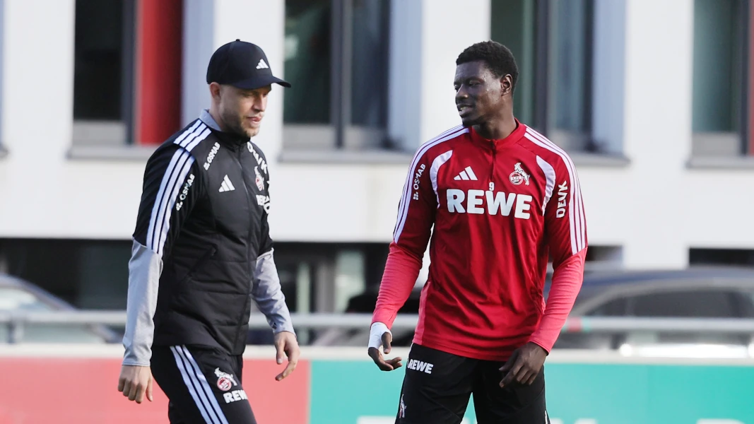 Ragnar Ache im FC-Training. (Foto: Bucco)