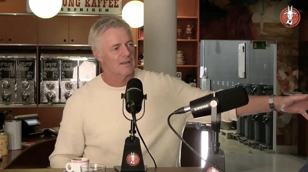 Tom Bartels im GEISSTALK zu Gast. (Foto: GEISSBLOG)